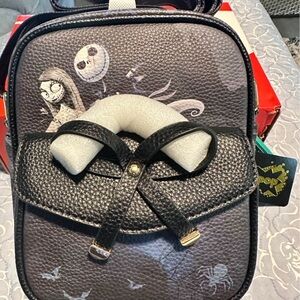 Nightmare Before Christmas Kids Backpack - Black and Gray